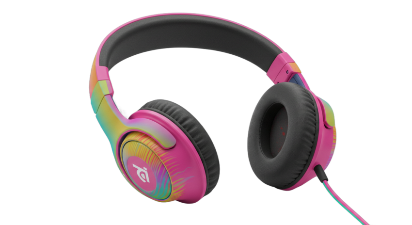 Kids wireless headphones Transparent PNG Image