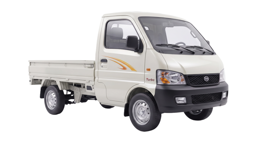 Compact Mini Pickup Truck Isolated on Transparent Background PNG