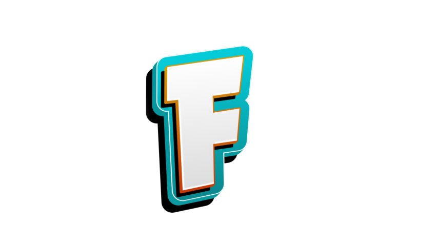 Letter F logo design