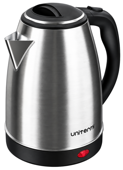 Stainless Steel Electric Kettle PNG Cutout