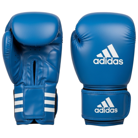 Blue Adidas Boxing Gloves PNG – Professional Training Gear