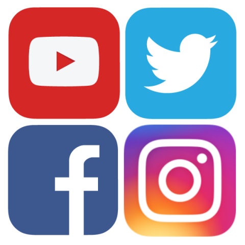 Social media logo, logo icons