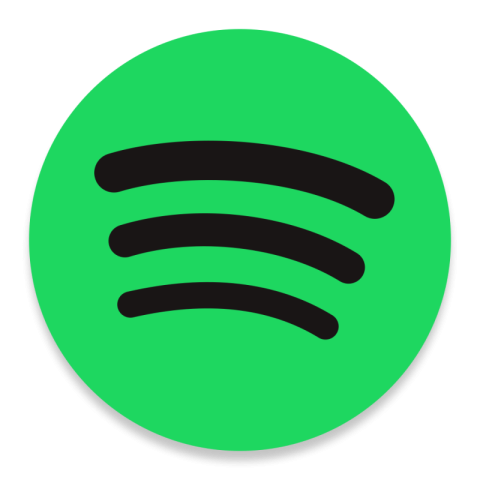 Spotify streaming logo PNG image