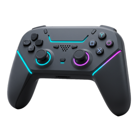 Wireless gaming controller PS4 PNG image