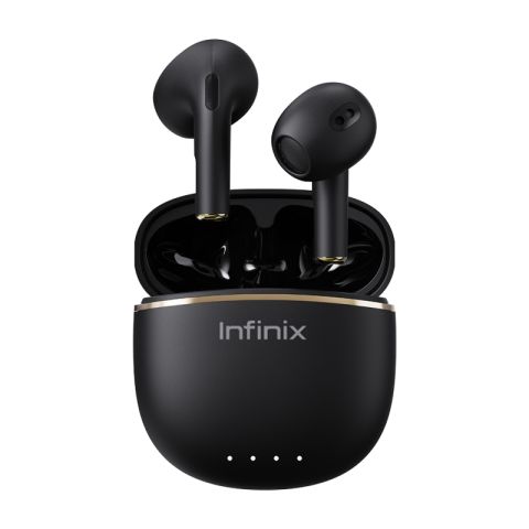 Infinix Wireless Earbuds Transparent PNG Image