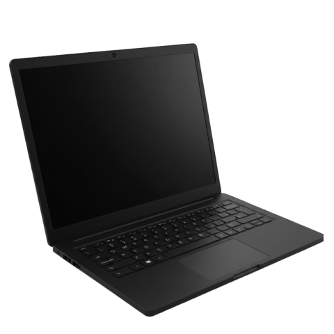 Black Laptop PNG Image with Transparent Background