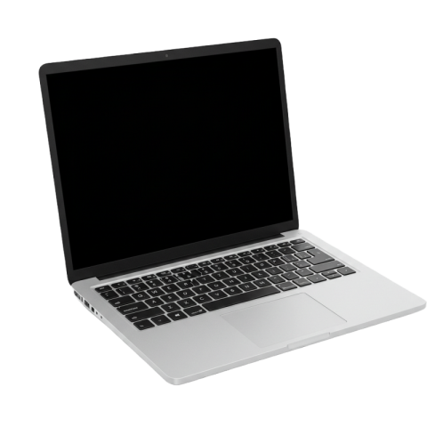 Modern Laptop PNG Image with Transparent Background
