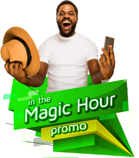 excited man with cash PNG image