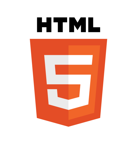 HTML5 Logo PNG Download – Transparent & High-Quality